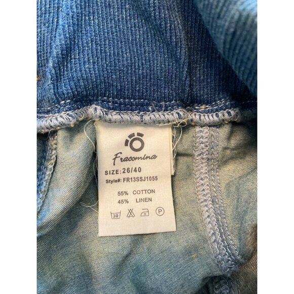 Fracomina Jumper Jeans Pants Size 26/40 NWT, Italian designer - Picture 8 of 12